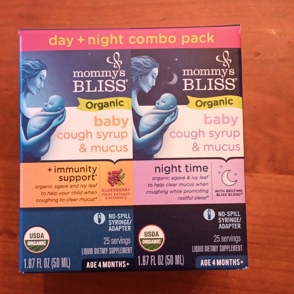 Mommy's Bliss Organic Day+Night combo pack